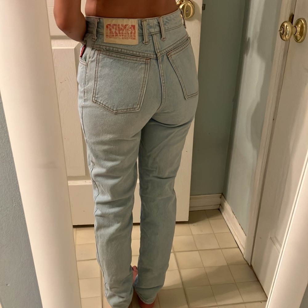Vintage Bongo Jeans Light Blue Size 22 23